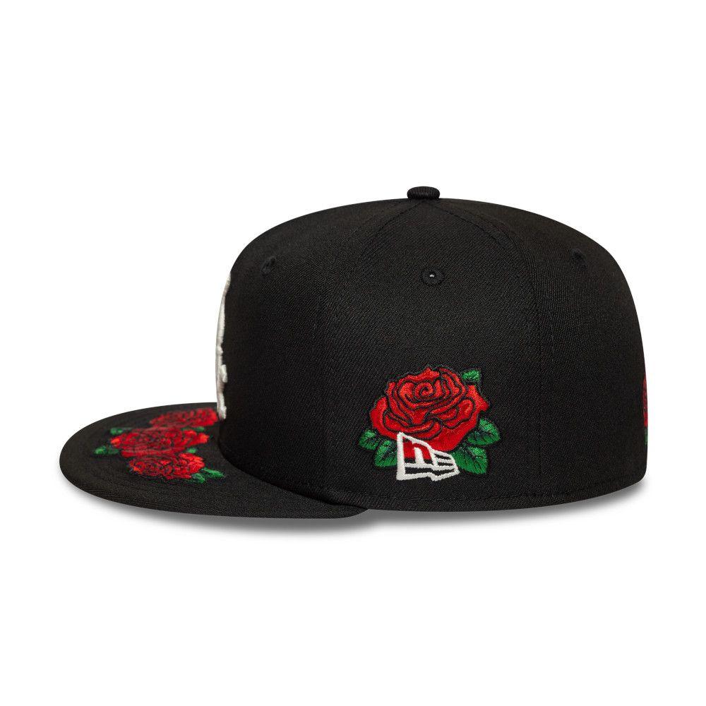 Gorra New Era 59Fifty Chicago White Sox Coops Floral Negro - 60772627-4