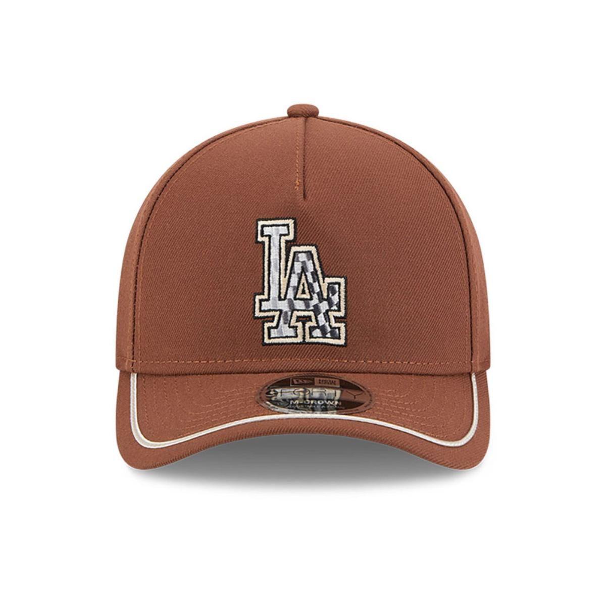 Gorra 9Forty Los Angeles Dodgers MLB MotorSport Dark Brown - 60641217-2