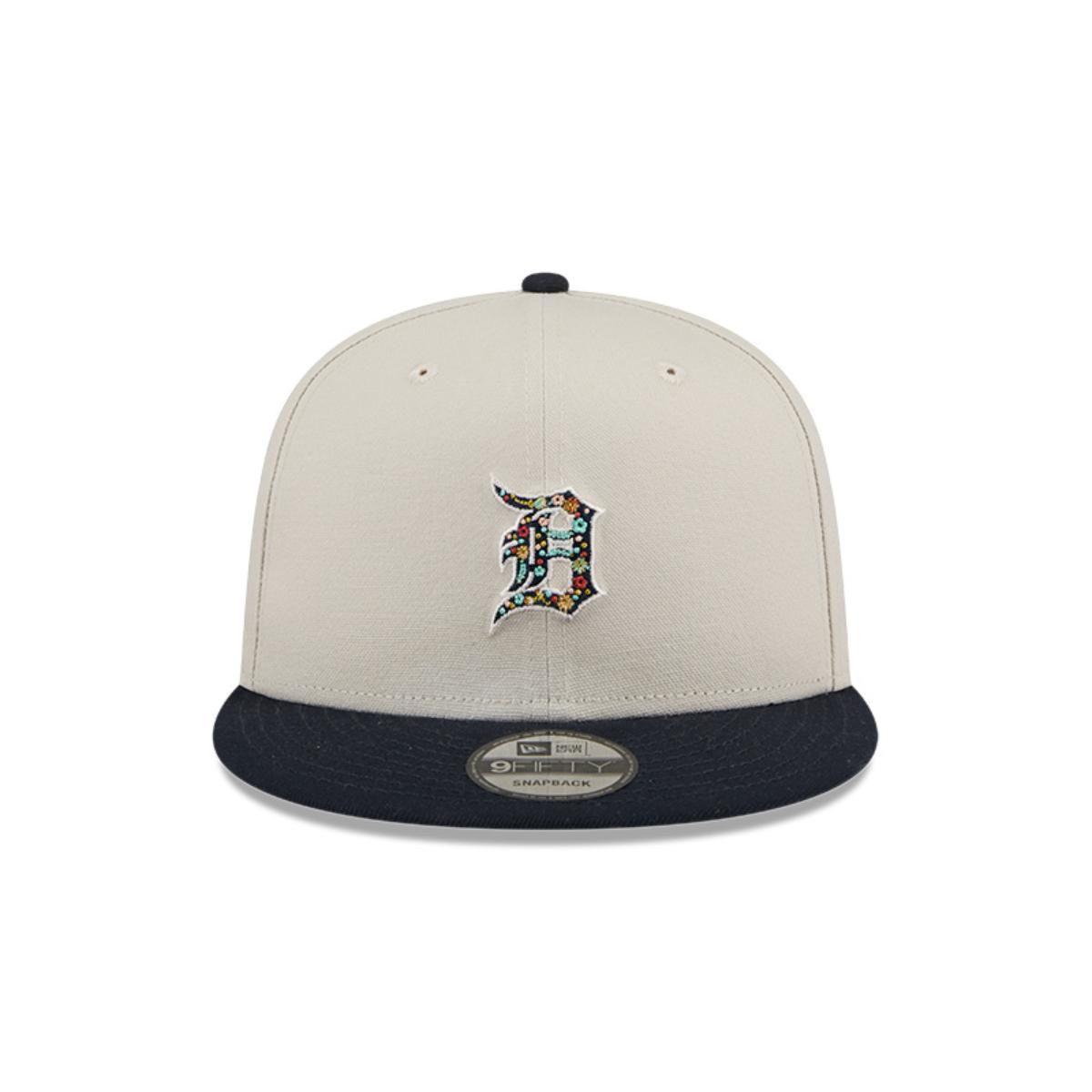 Gorro 9fifty MLB Detroit Tigers Floral Fill Light Beige - 60565641-2