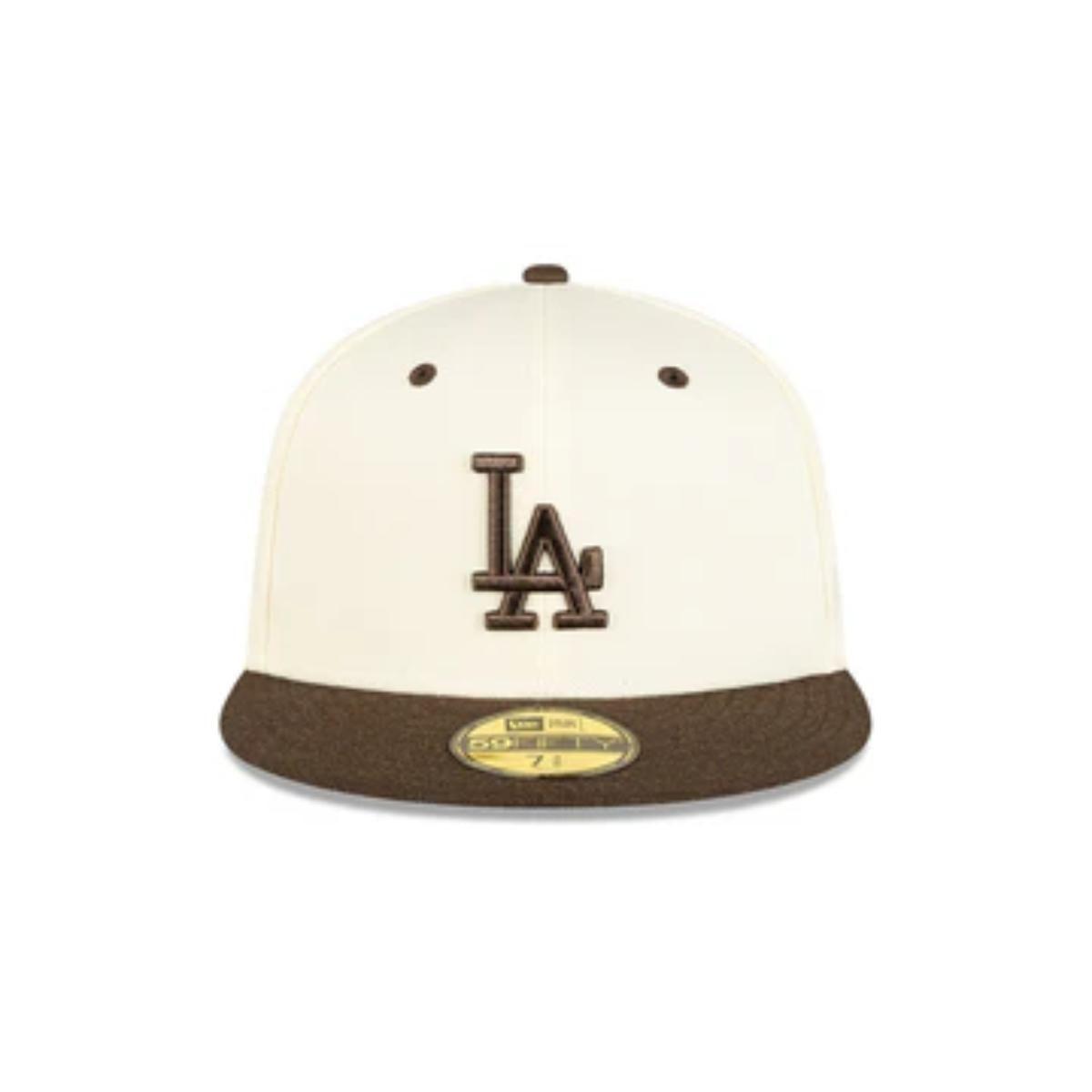 Gorra 59Fifty Los Angeles Dodgers MLB Wool Visor Café - 14391624-2