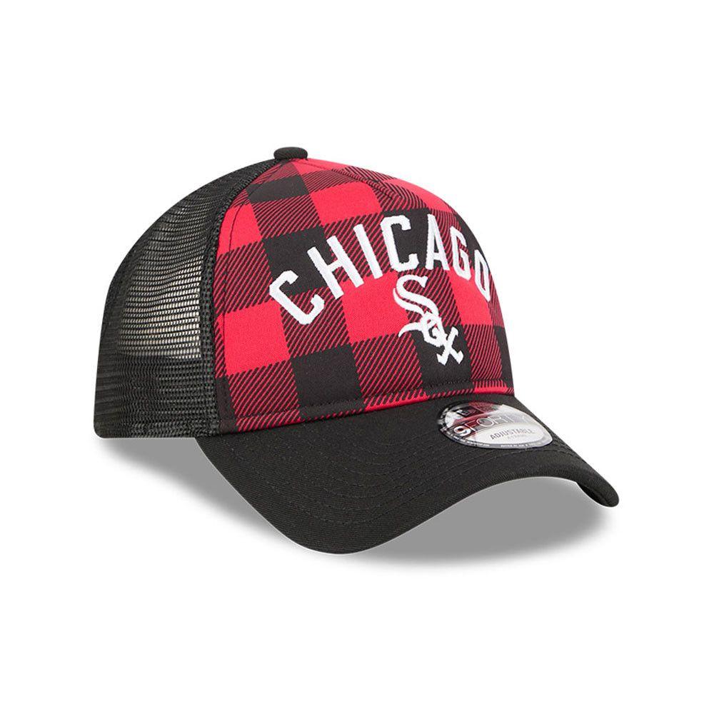 Gorra New Era 9Forty Chicago White Sox Novelty Check Negro - 60841988-2
