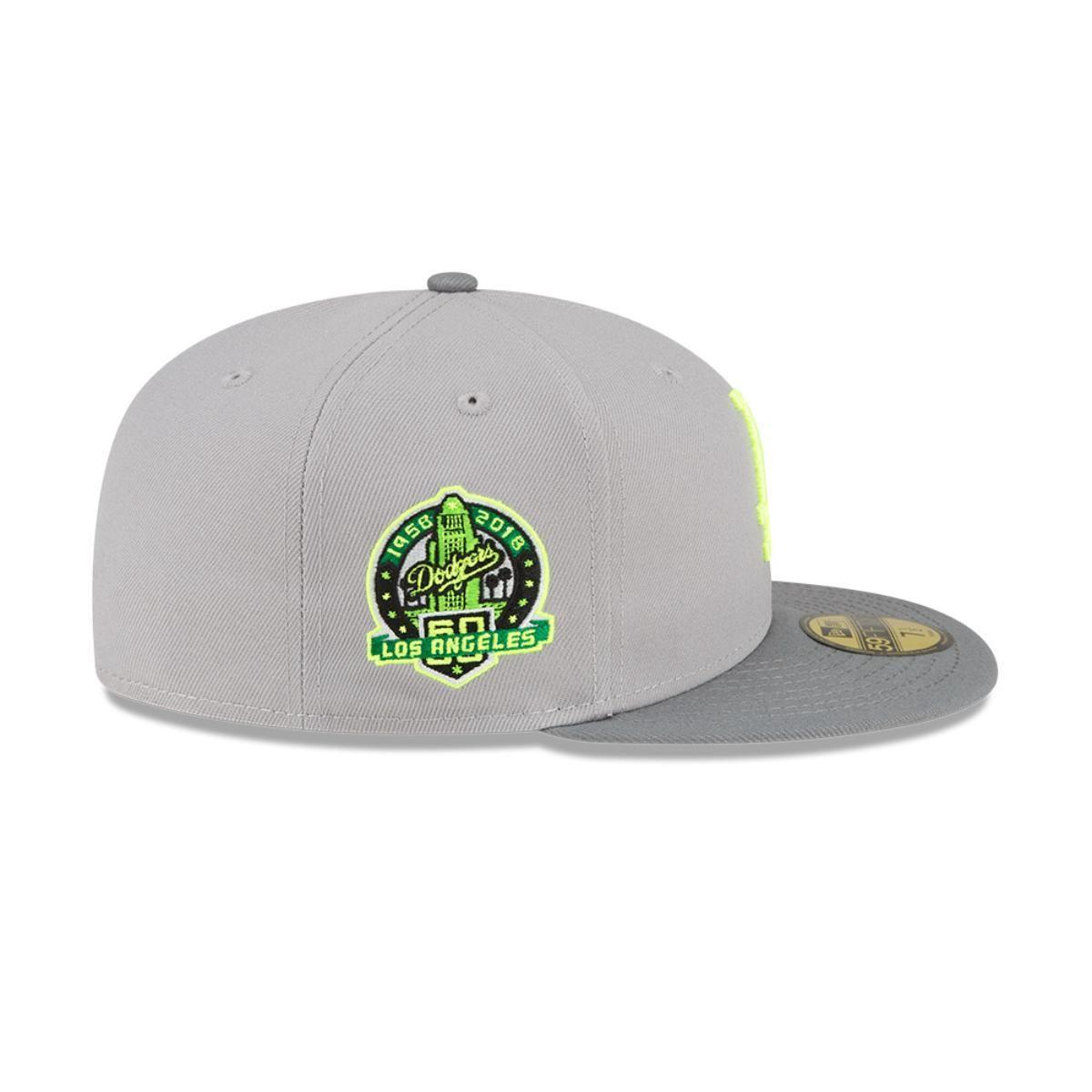 Gorra 59Fifty Los Angeles Dodgers MLB Drop Grey - 70710343-4