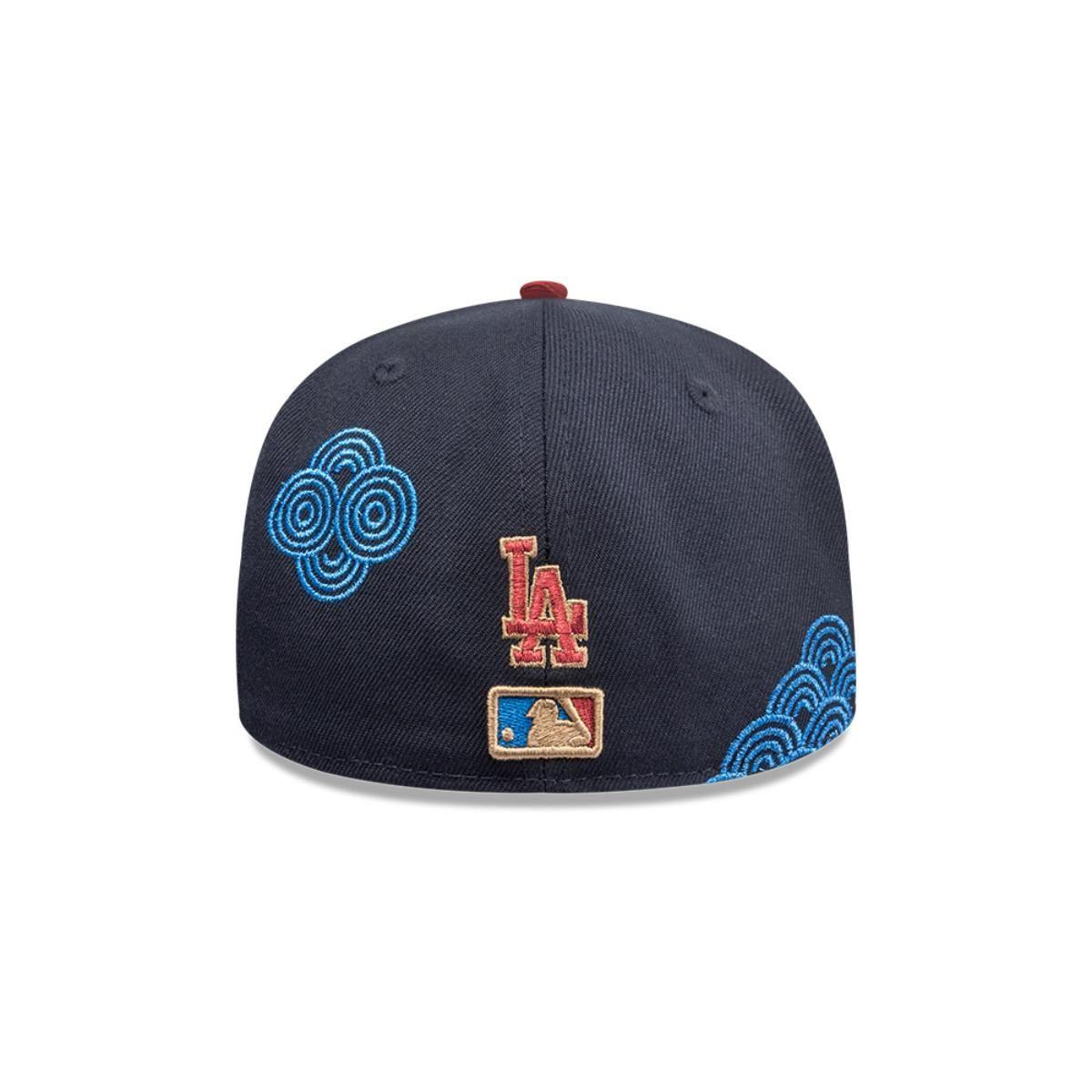 Gorra 59Fifty Los Angeles Dodgers MLB Lunar New Year Navy - 60670009-6