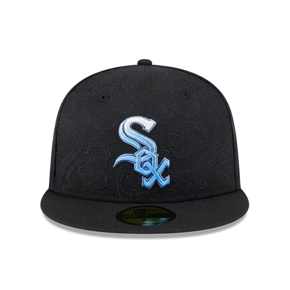 Gorra 59Fifty Chicago Blanco Sox MLB Tonal KOI Negro - 60641298-2