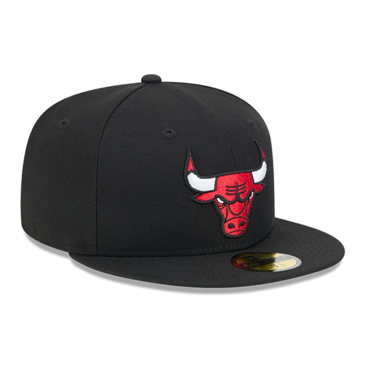 Gorra 59Fifty Chicago Bulls NBA Team Verbiage Black - 60573636-1