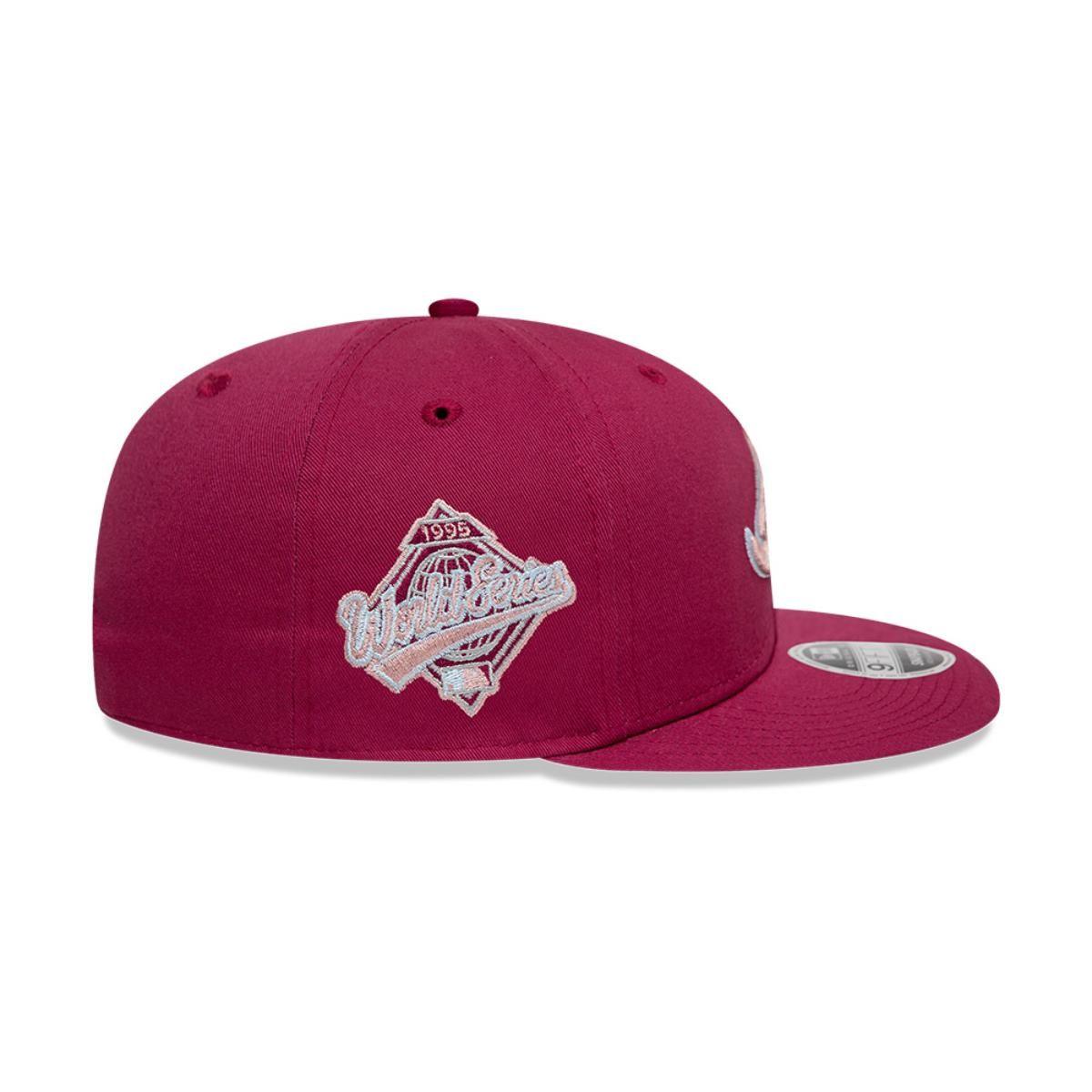 Gorra 9Fifty Atlanta Braves MLB World Series Dark Red - 60595237-3