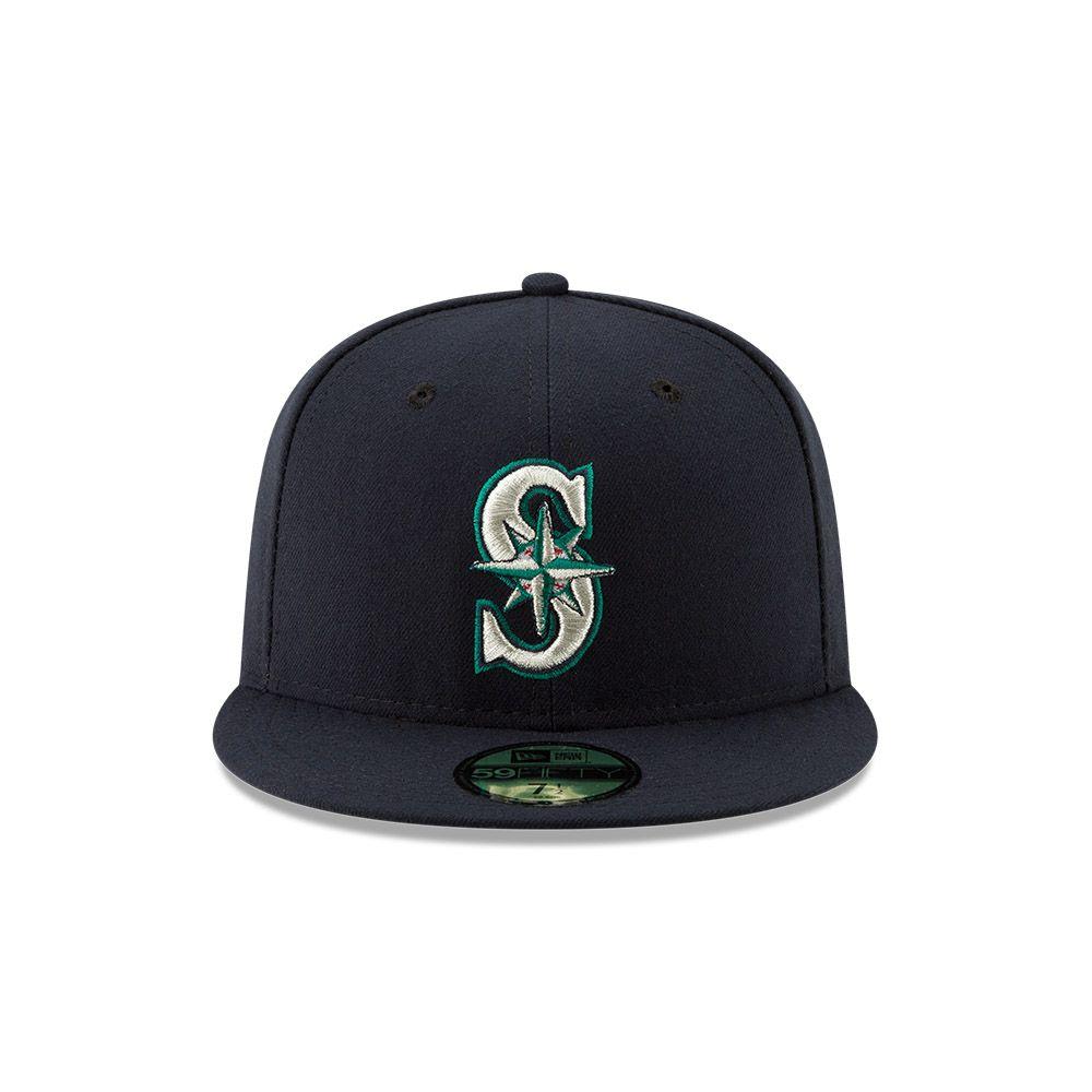 Gorra 59Fifty MLB Seattle Mariners Ac Performance Azul - 70360949-2