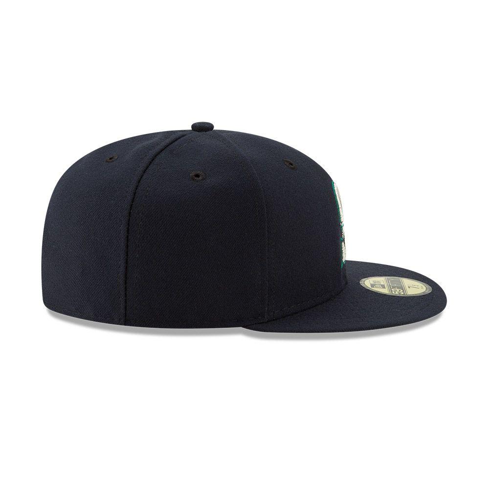 Gorra 59Fifty MLB Seattle Mariners Ac Performance Azul - 70360949-3