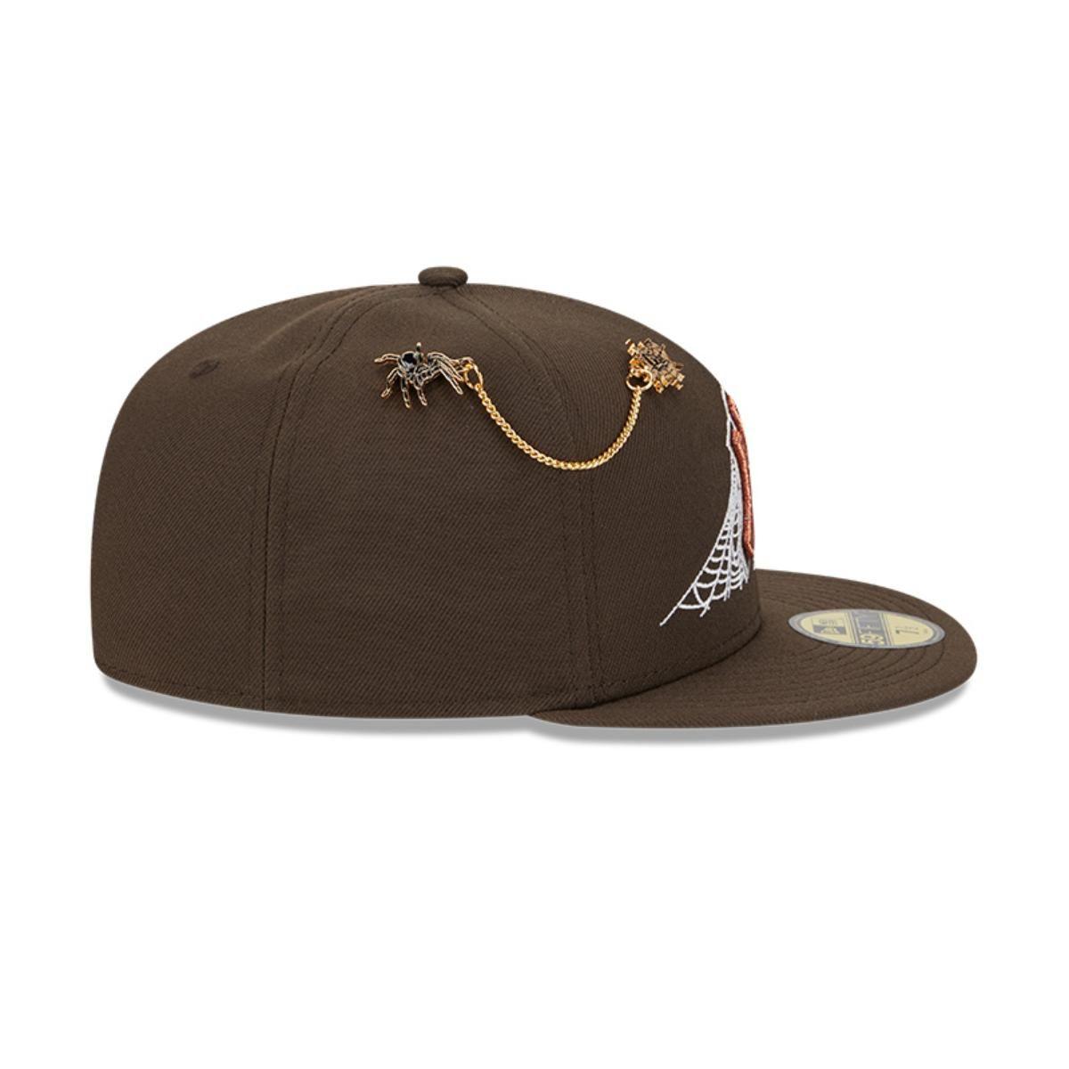Gorra 59Fifty New York Yankees MLB Spider Pin Dark Brown - 60598079-4