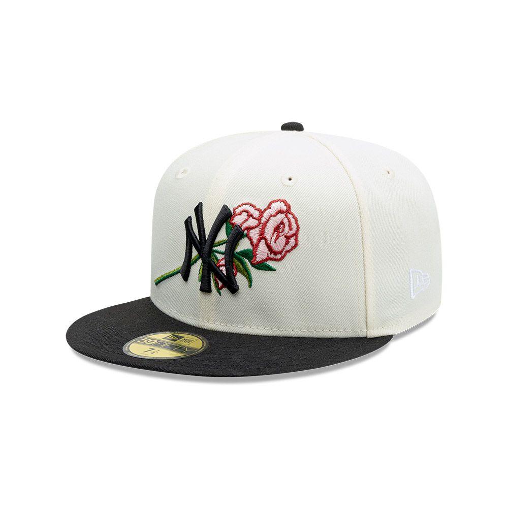 Gorra 59Fifty MLB New York Yankees MLB Pink Rose Blanco-70996031-734-2