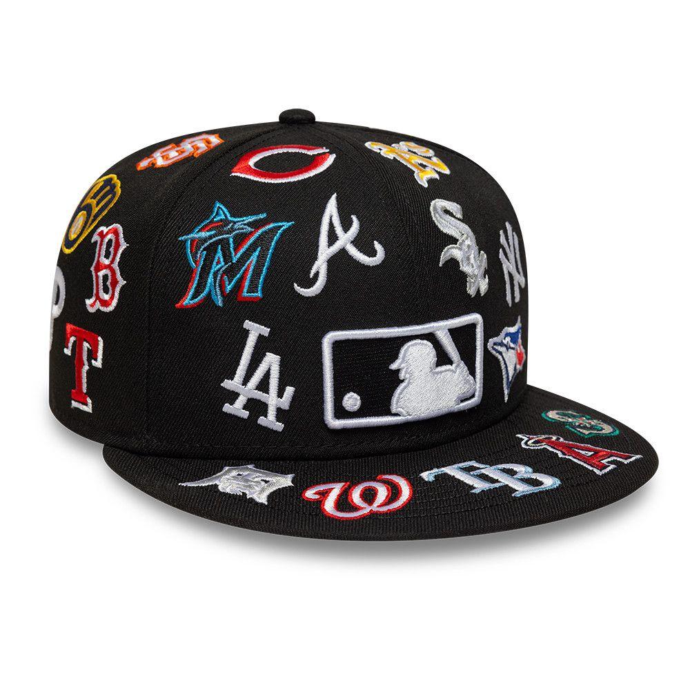 Gorra 59Fifty MLB All Over Scramble Black - 60767836-2