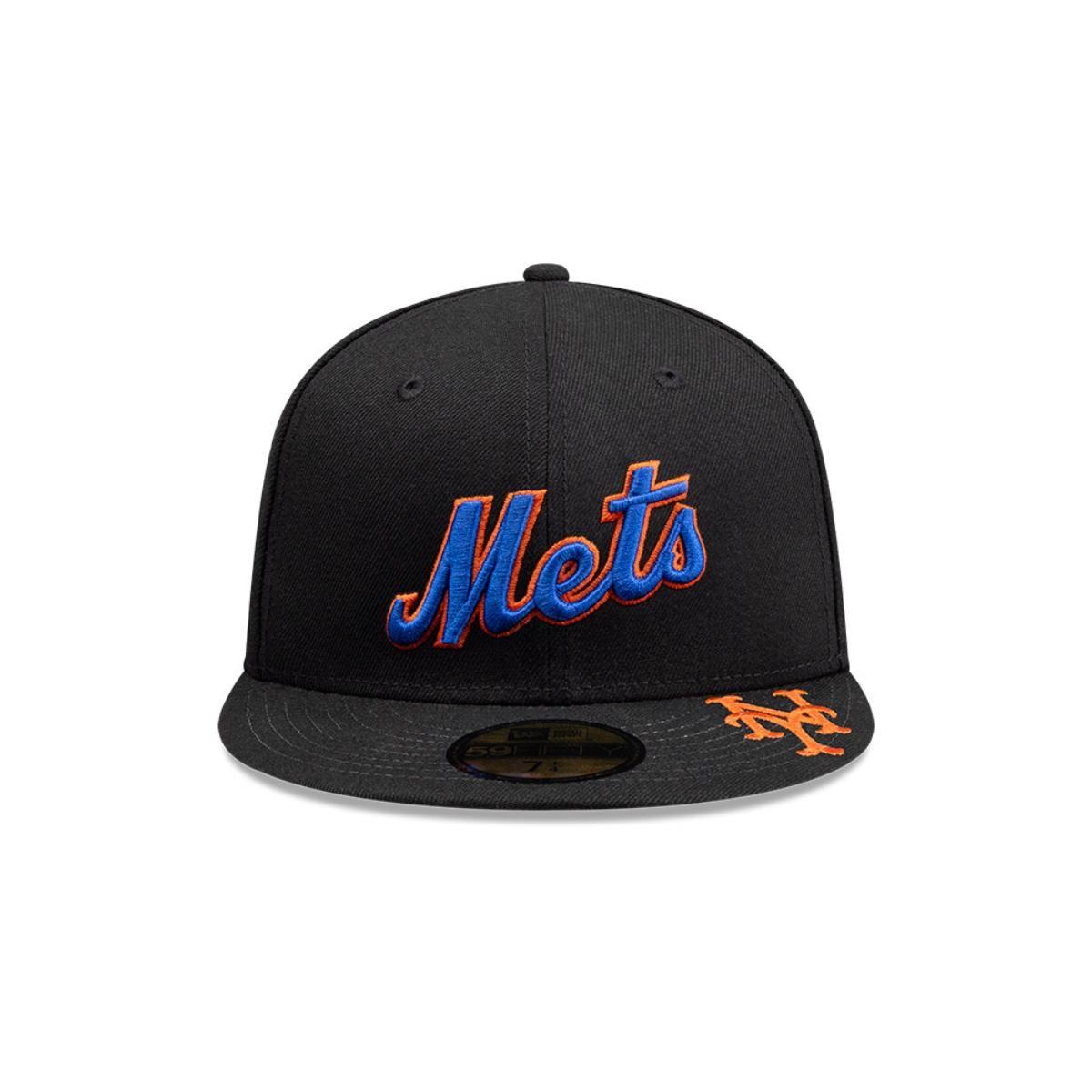 Gorra 59Fifty New York Mets MLB Visor Logo Black - 14391629-2