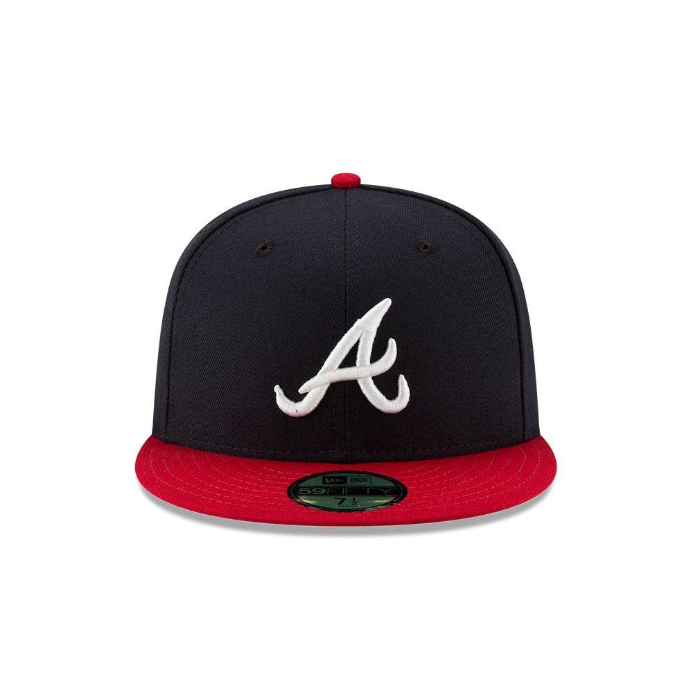 Jockey Atlanta Braves MLB 59Fifty Navy  - 70361069-2