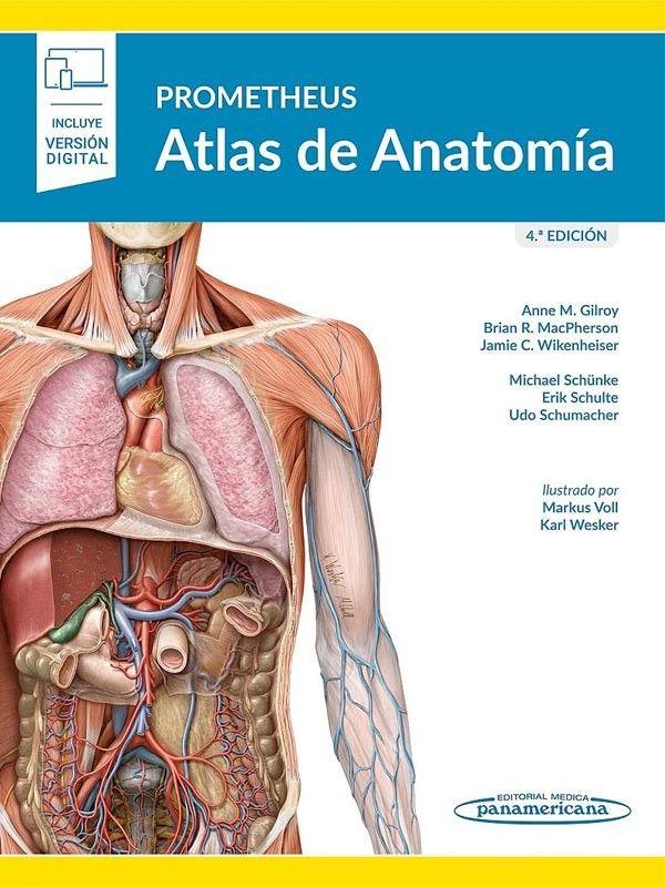 Libro Prometheus  Atlas De Anatomia 4° Ed. + E-0