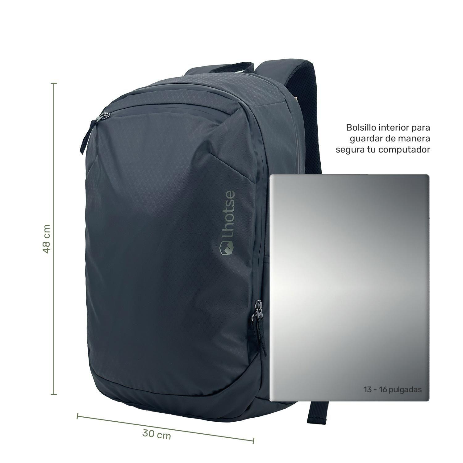 Mochila Urbana Pumori 22L Impermeable Porta Notebook Lhotse-6