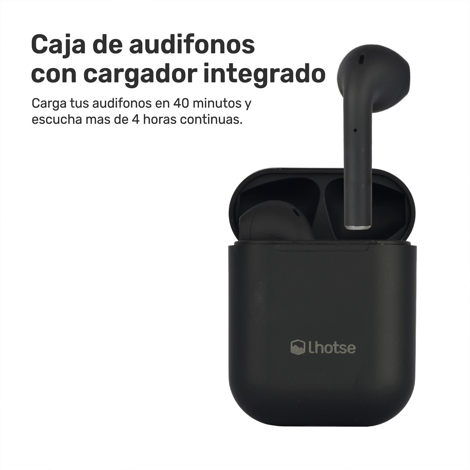 Audífonos Lhotse Bluetooth Inalámbrico Rm12 Negro-6