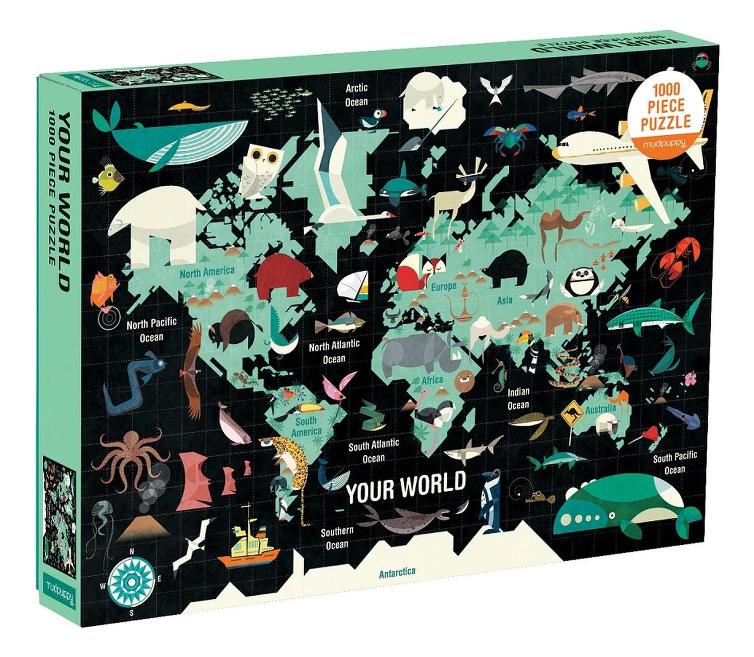Puzzle 1000Pcs Tu Mundo Mudpuppy-1