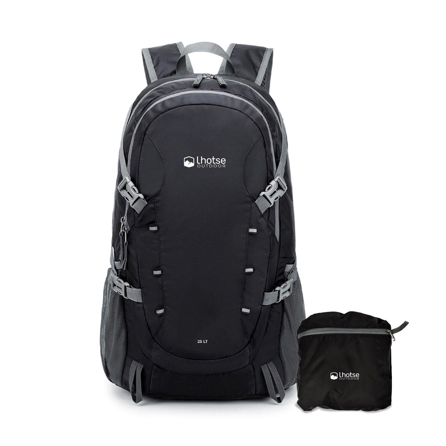 Mochila Outdoor Lhotse Plegable 25Lt Negra-0