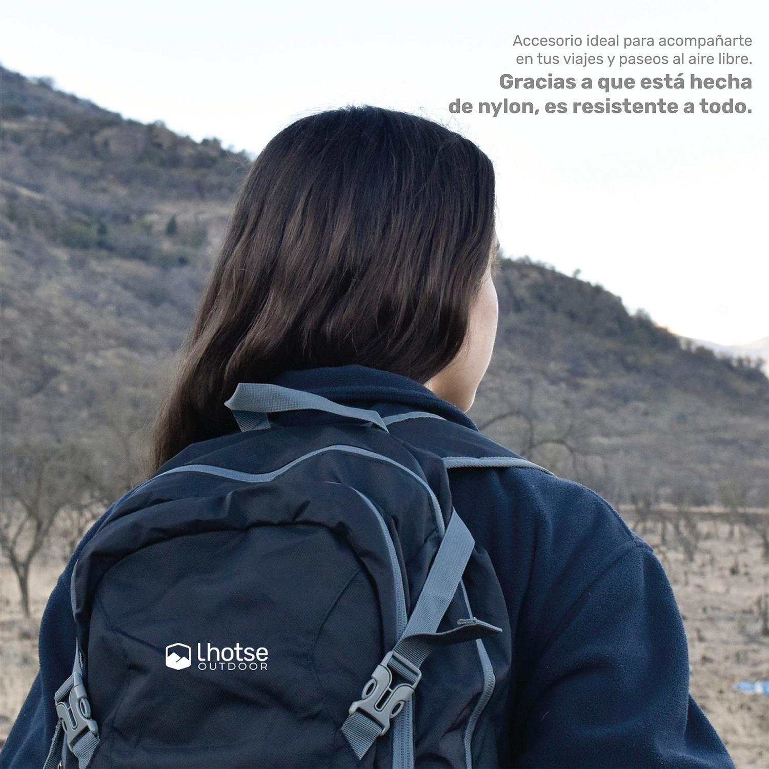 Mochila Outdoor Lhotse Plegable 25Lt Negra-6