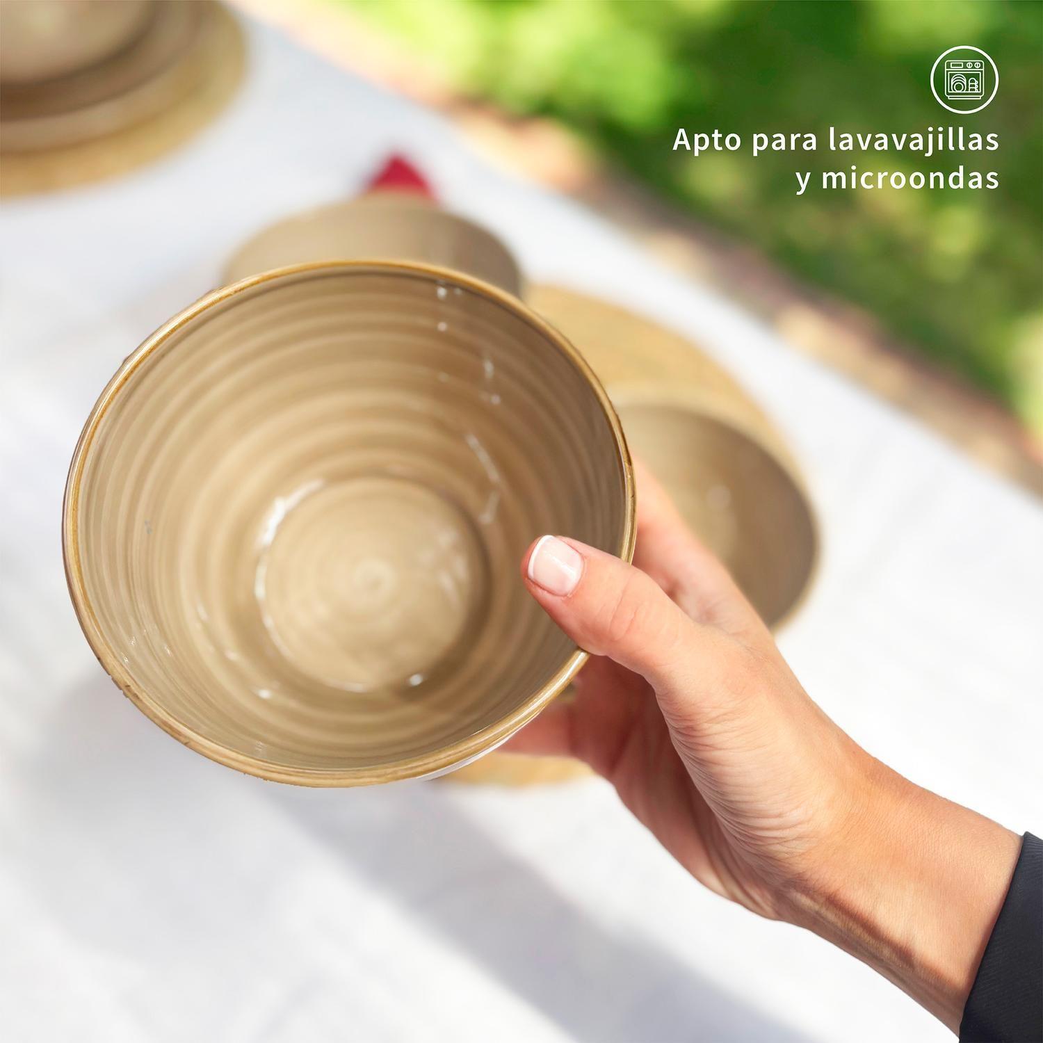 Set 4 Bowls Cerámica 8,5cm Siena Simplit-5