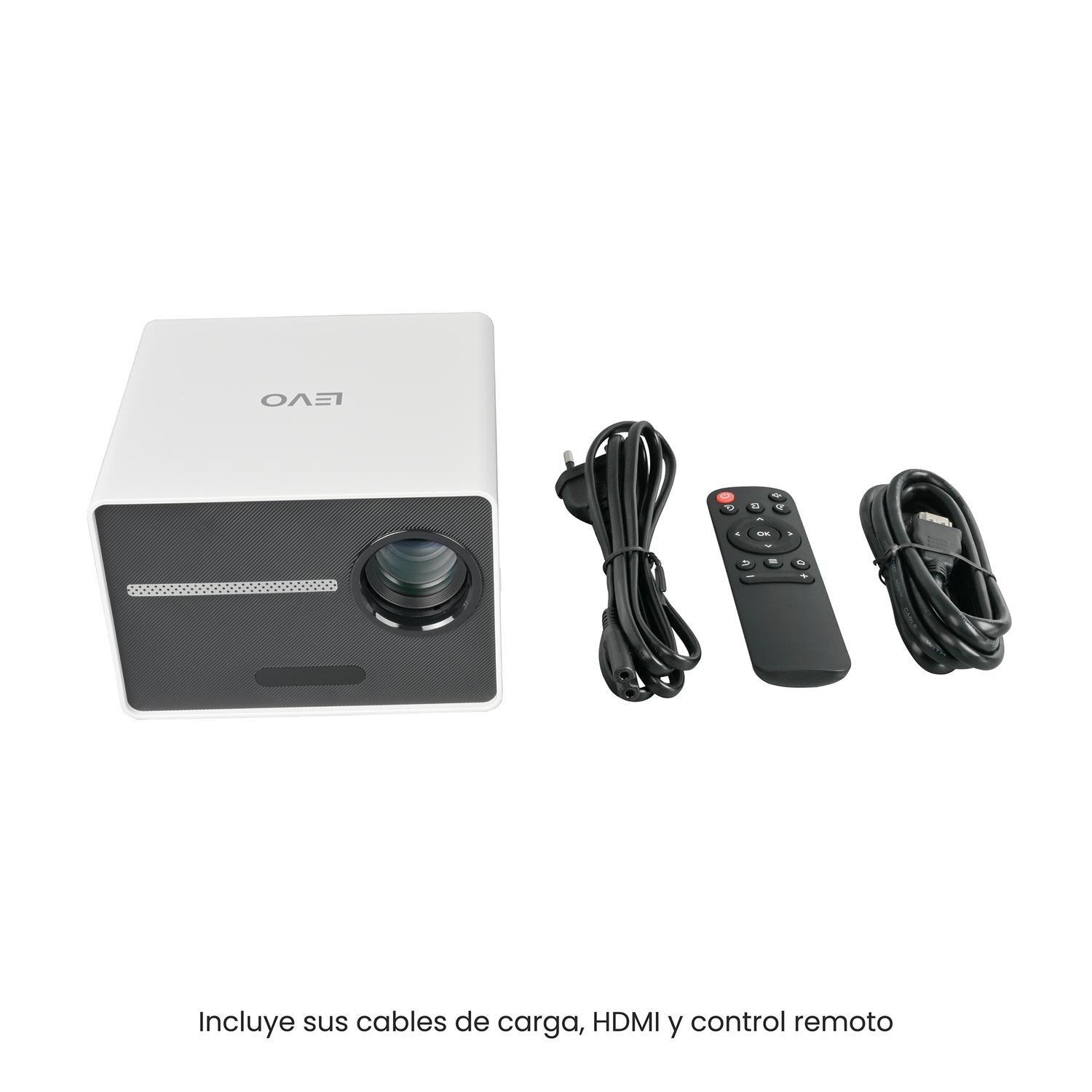 Proyector Portatil Mini Halo 9000lm Bluetooth HD Levo-3