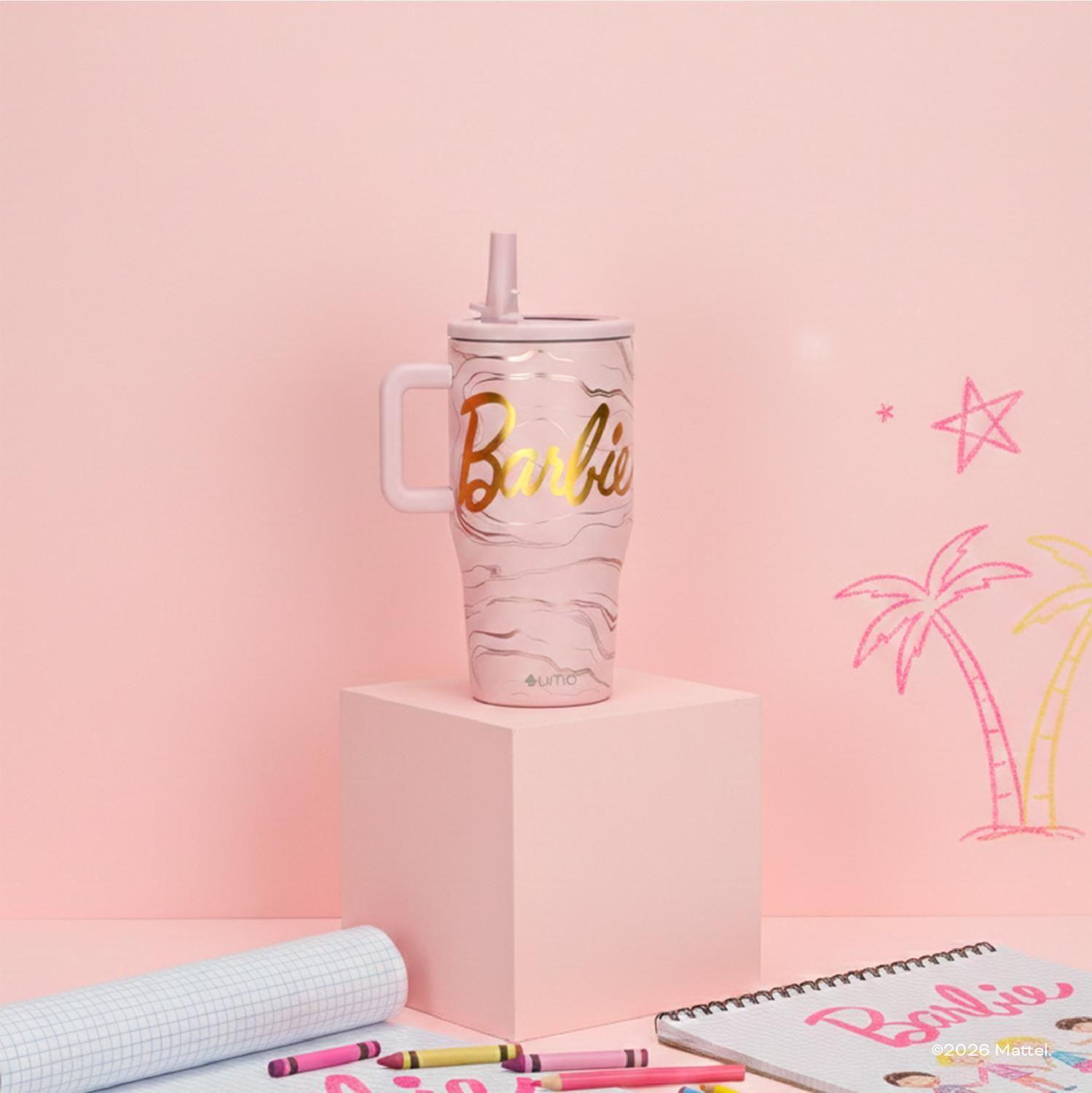 Vaso Térmico Tumbler Mug Barbie Dreams 590ml Acero Inox UMA-1