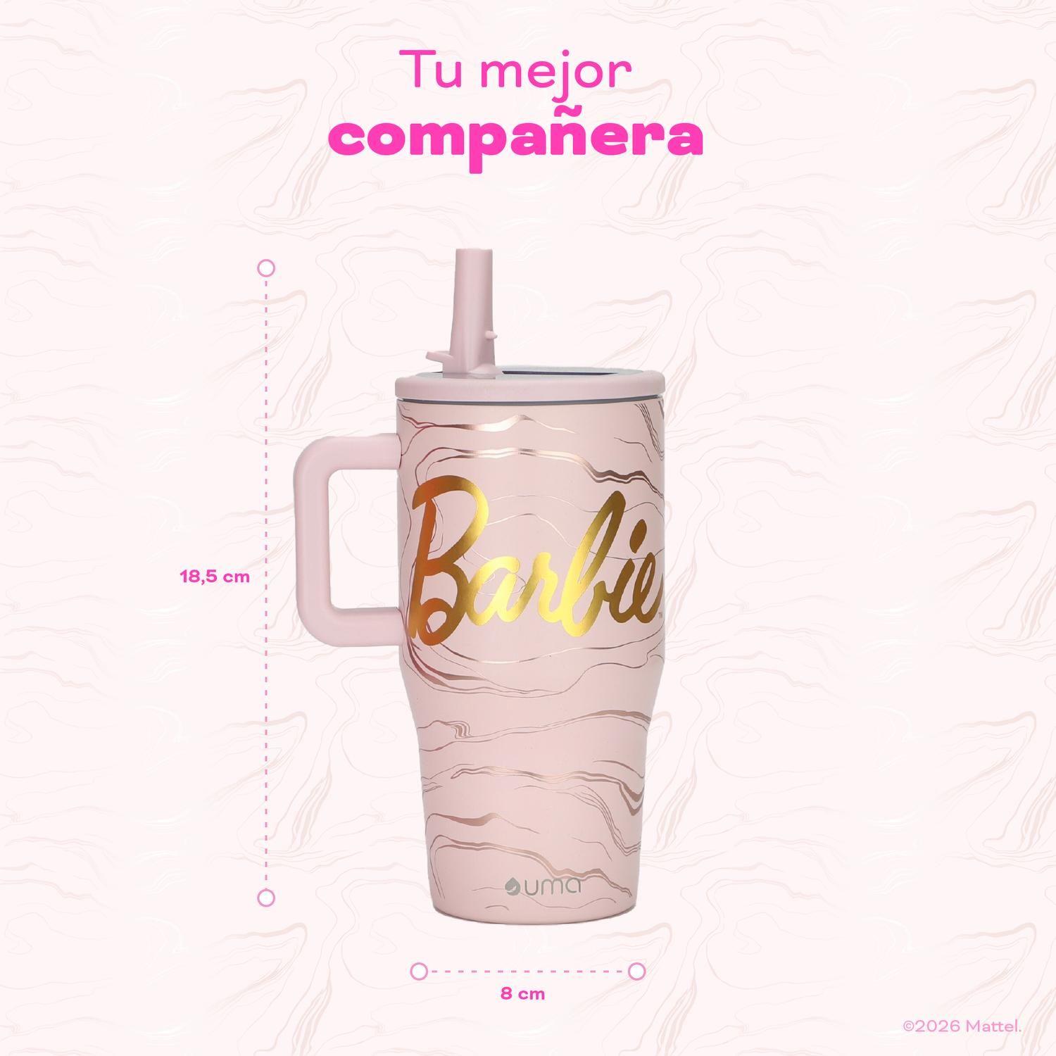 Vaso Térmico Tumbler Mug Barbie Dreams 590ml Acero Inox UMA-5