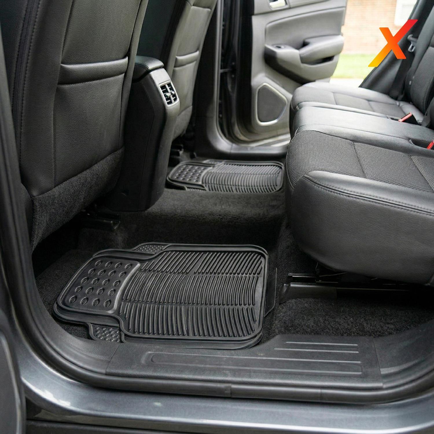 Alfombra Piso de Goma para auto Universal 4 piezas Xroad-6