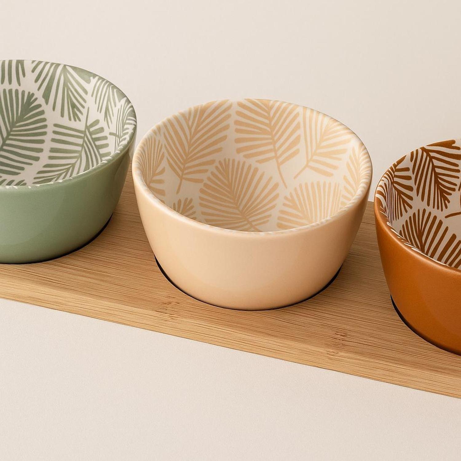 Set de Aperitivo con 3 Posillos y Tabla de Bamboo SecretDeGourmet-3