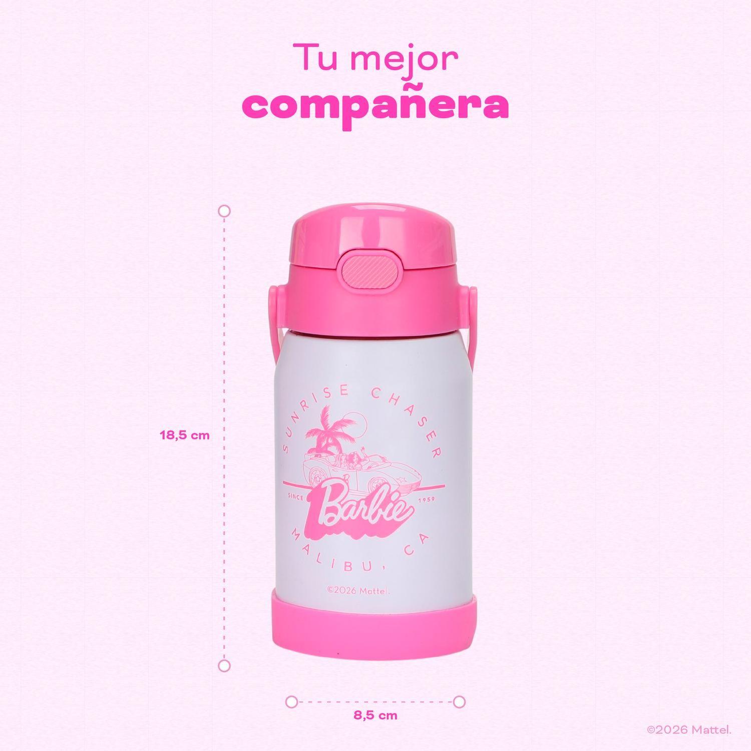 Botella Térmica Niños Barbie Malibu 450ml Acero Inox UMA-5