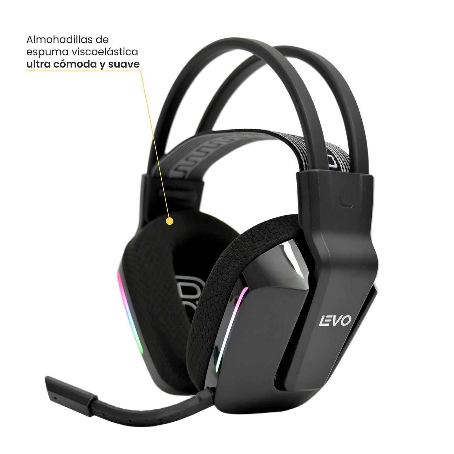 Audífono Gamer Zenit Elite Wireless 7.1 Levo-4