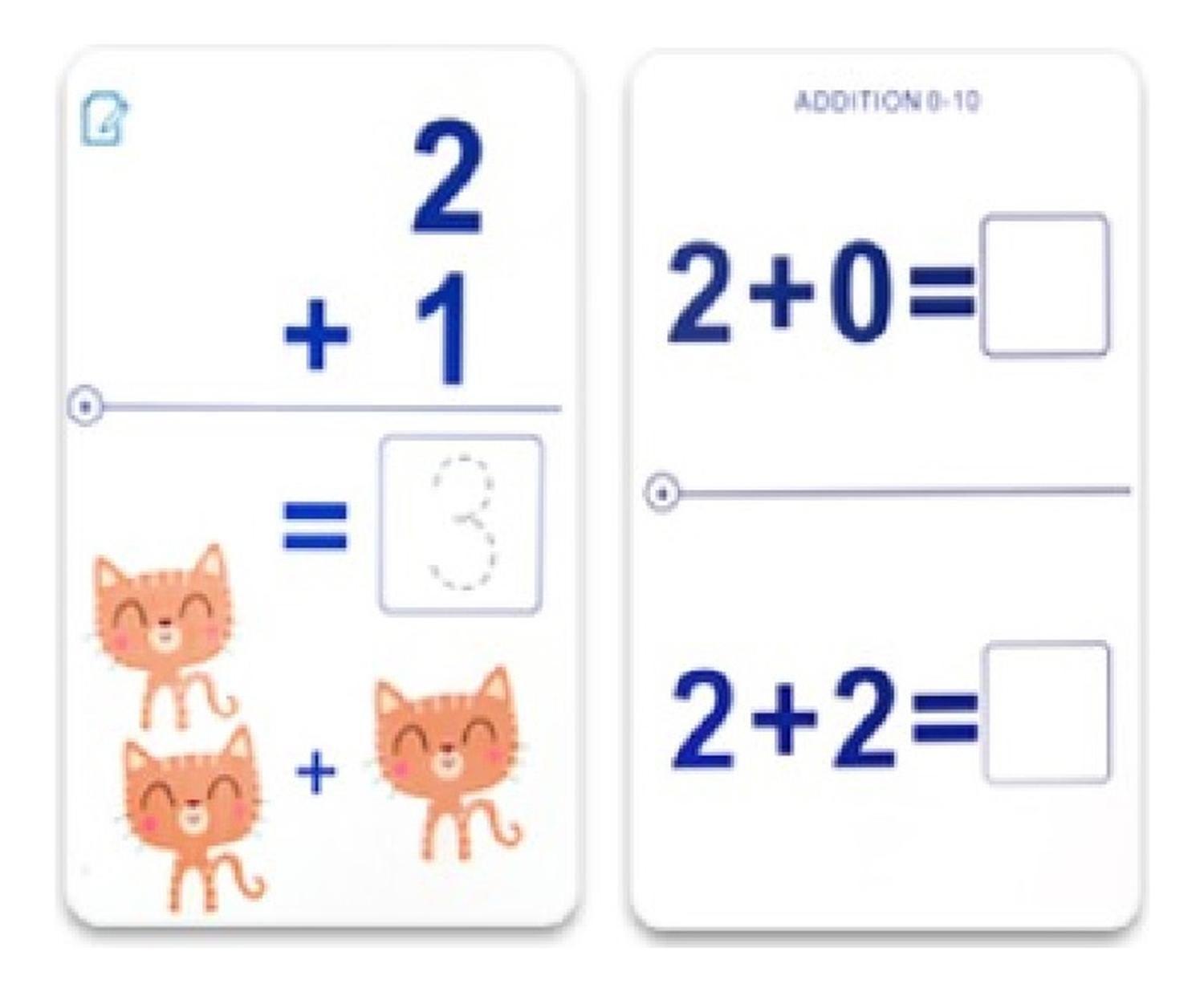 Tarjetas Sumas, Escribir Y Borrar MiDeer-2