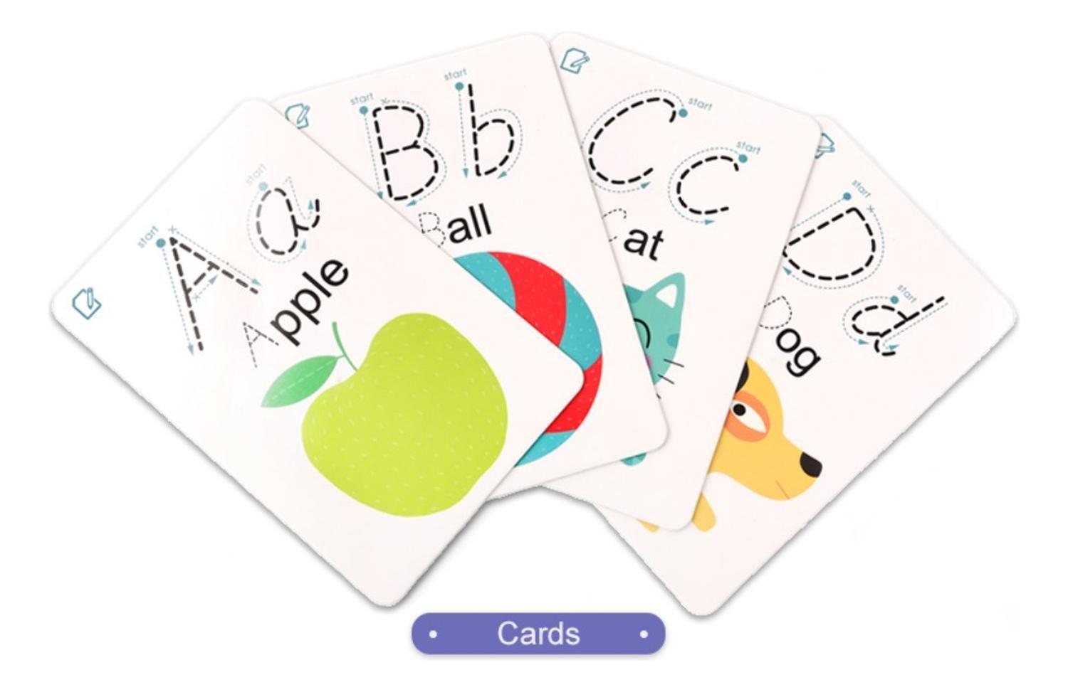 Tarjetas Abecedario Escribir Y Borrar MiDeer-2