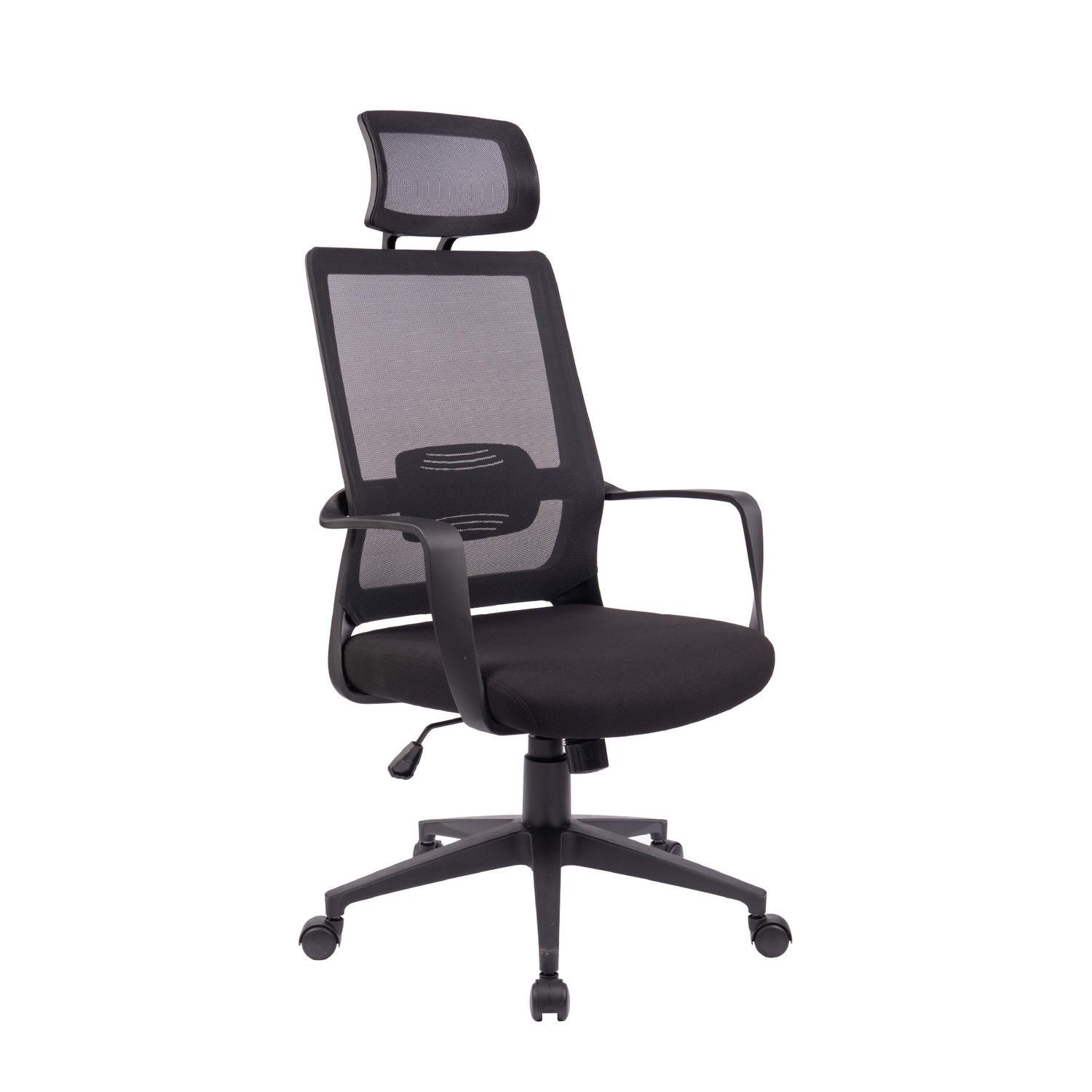 Pack 2 Sillas Escritorio Aura Oficina Ergonomica Negra Levo-1