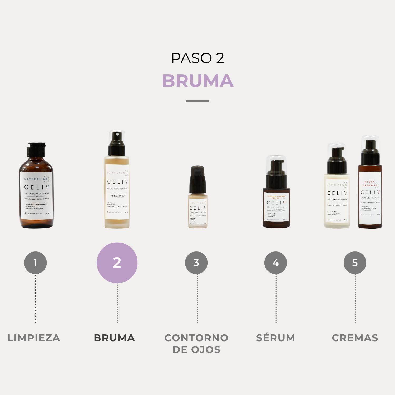 Bruma Facial Hidratante Botanical Mist 100ml CELIV-6