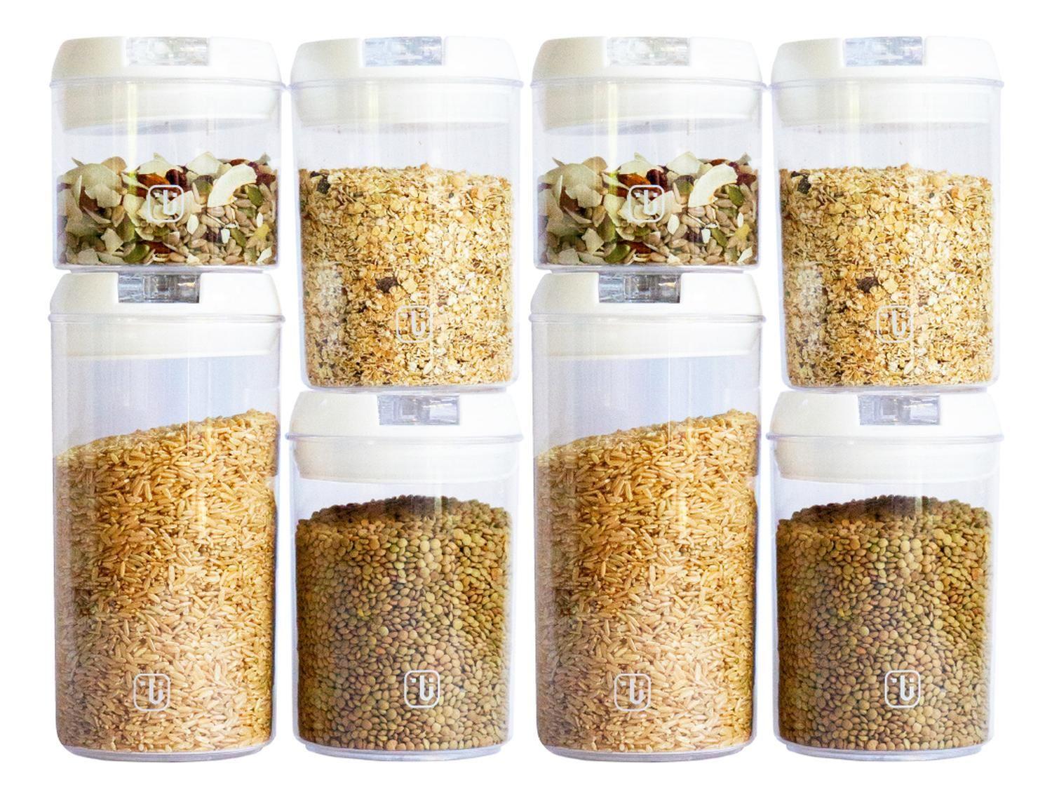 Pack Contenedores Alimento Herméticos Set 8 Simplit-0