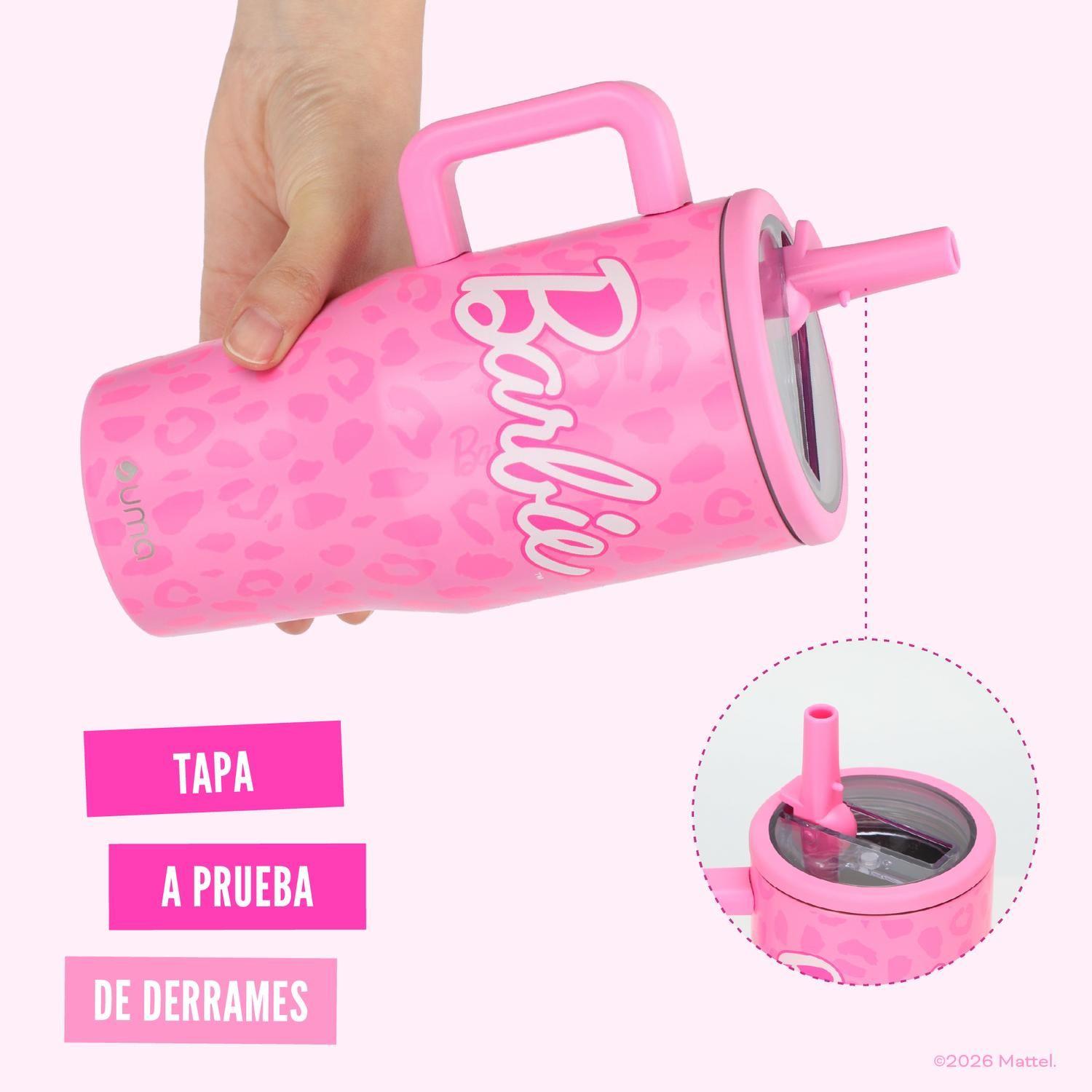 Vaso Térmico Tumbler Mug Barbie Print 590ml Acero Inox UMA-2