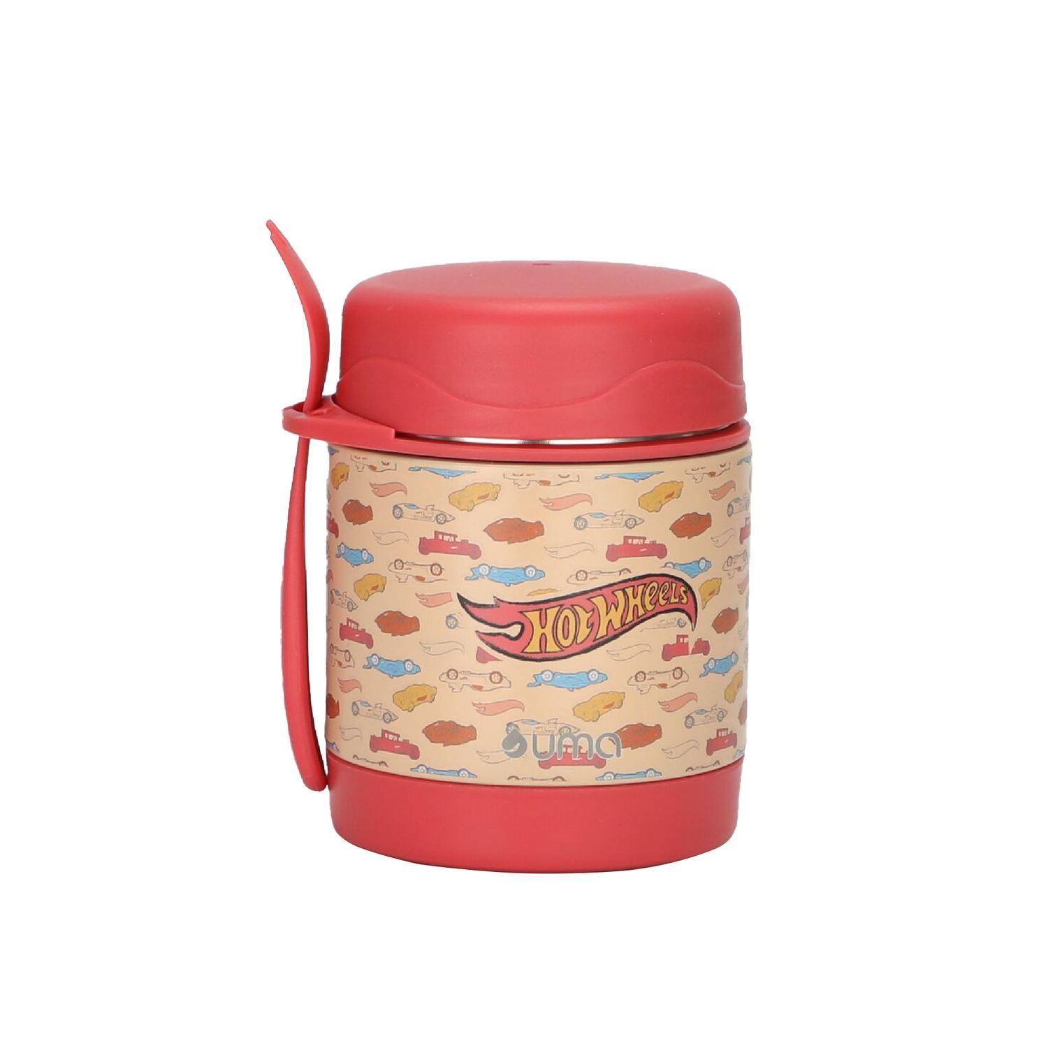 Termo Comida Hot Wheels Class + Cuchara 330ml Acero Inox UMA-0