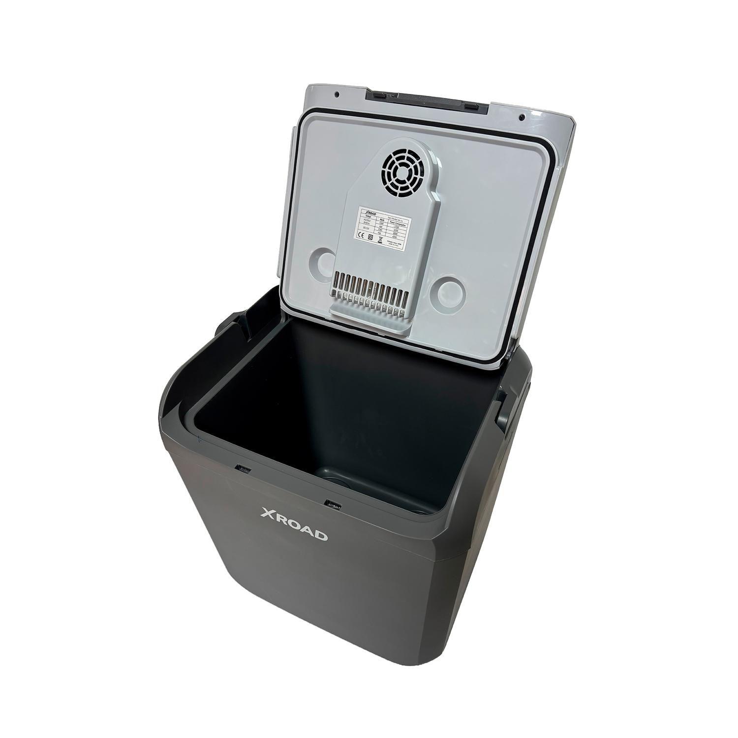 Cooler Eléctrico Portátil 30 Lts Gris 12V XRoad-5