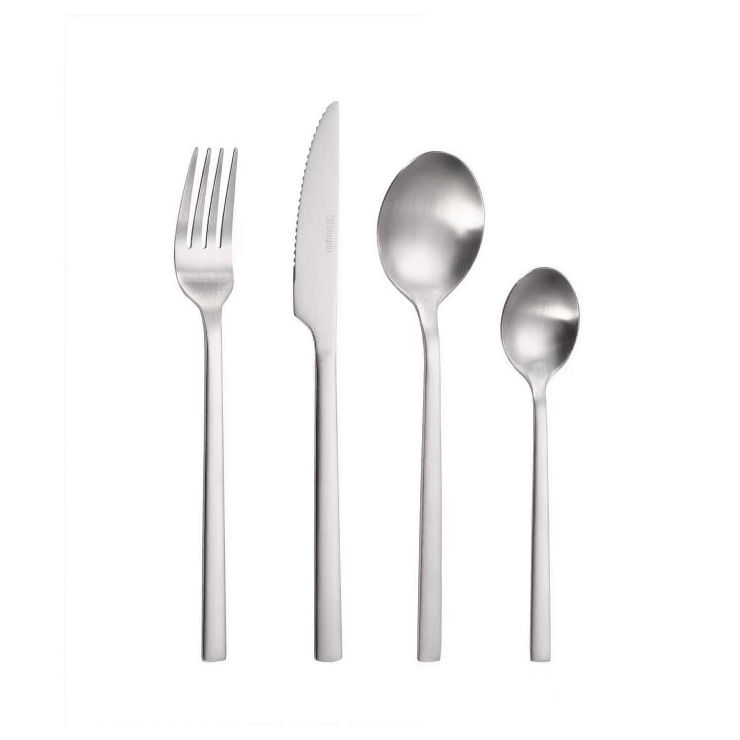 Set de Cuchillería 24 pcs Acero Inoxidable Cerdeña Simplit-0