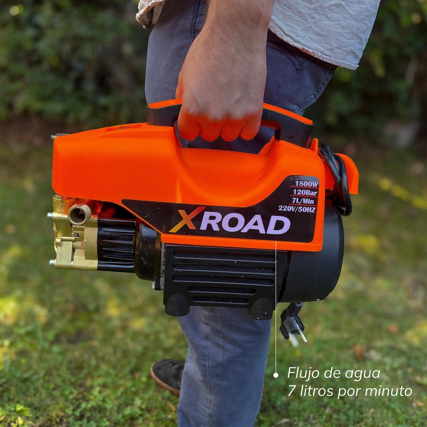 Hidrolavadora Eléctrica 1800W 120 Bar HydroX Xroad-3