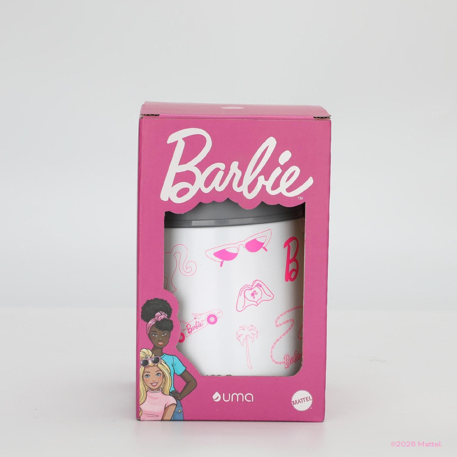 Termo Comida Barbie Fun + Cuchara 450ml Acero Inox UMA-6