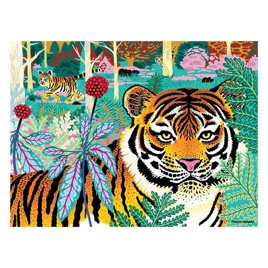 Tigre Siberiano 300 Pcs Peligro De Extincion Mudpuppy-0