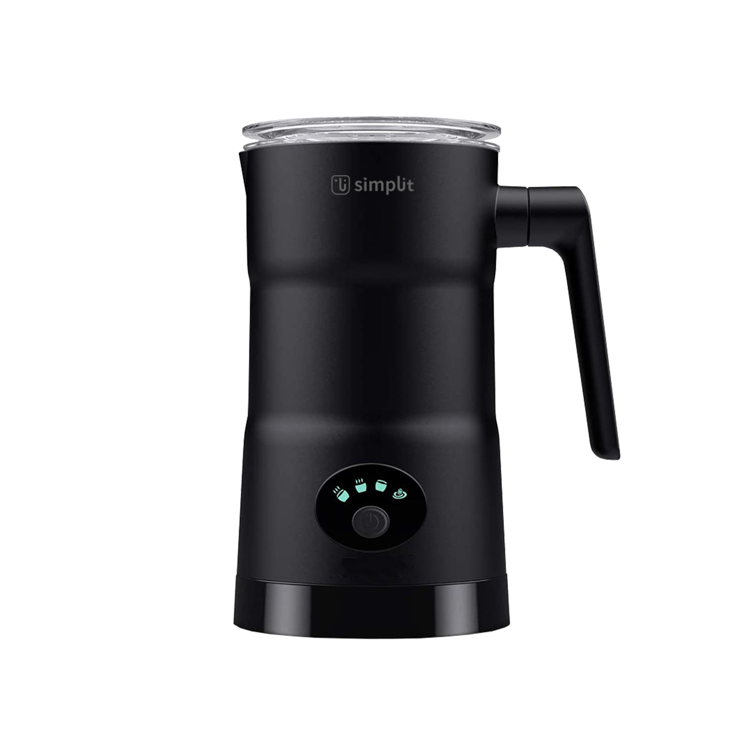 Pack Cafetera Italiana 12 Tz +Espumador 4 en 1 Negro Simplit-7
