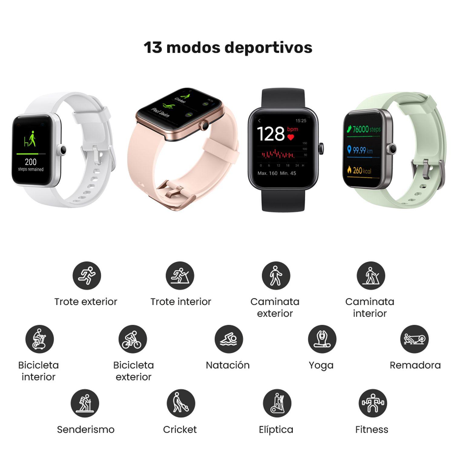 Reloj Smartwatch Lhotse Live 206 Mini Black-6