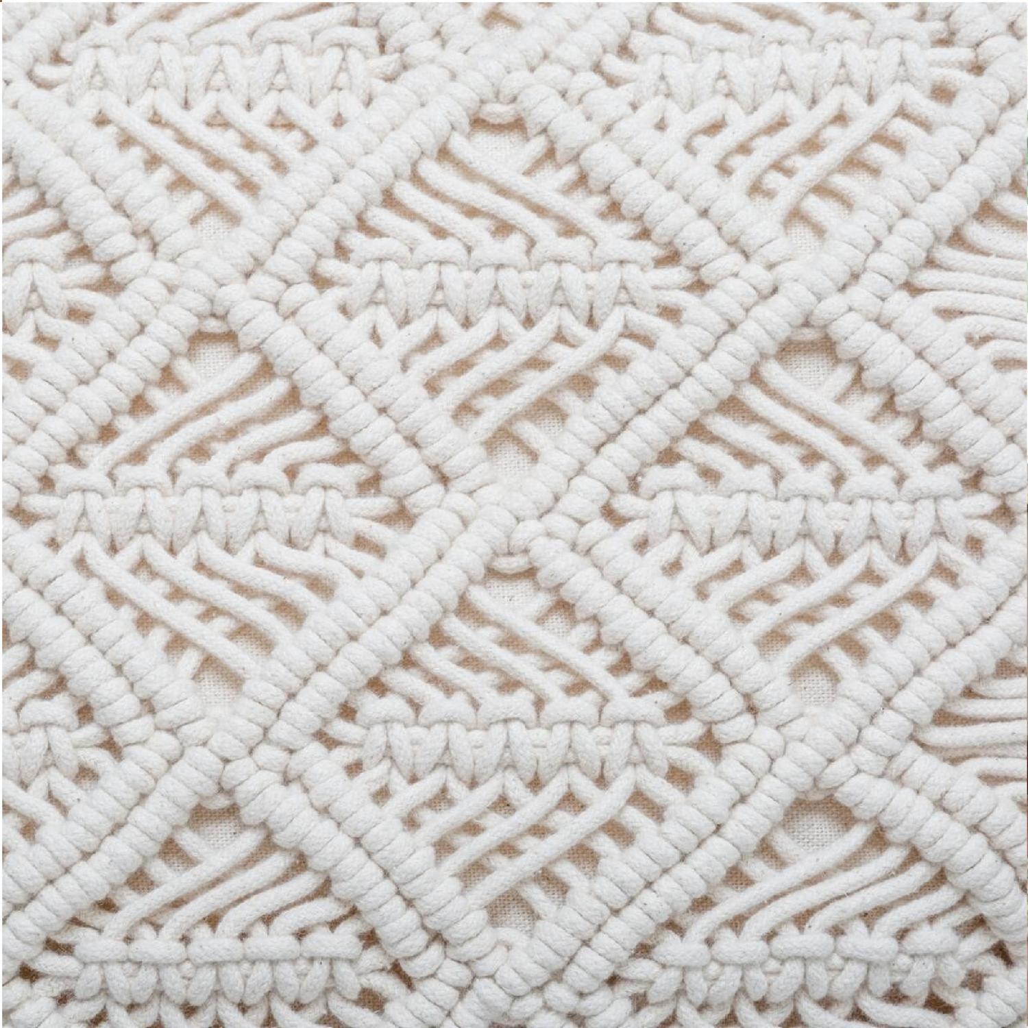 Cojín Decorativo de Macrame 30x50 cm Atmosphera-2