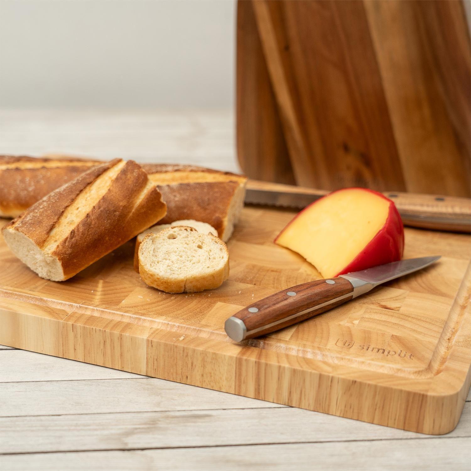 Tabla Para Picar Cortar Madera 40x28cm Cutte Simplit-6