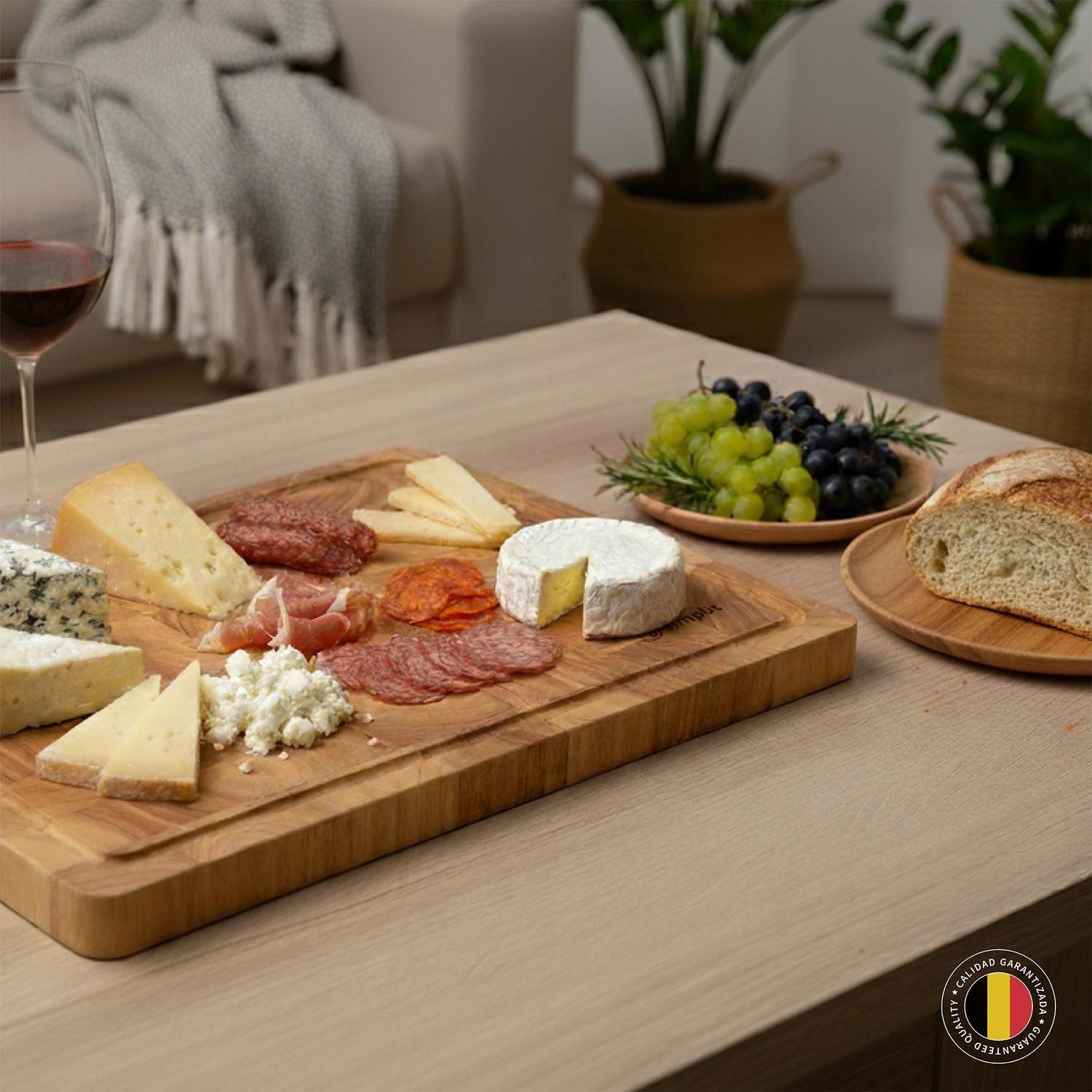 Tabla Para Picar Cortar Madera 40x28cm Cutte Simplit-7