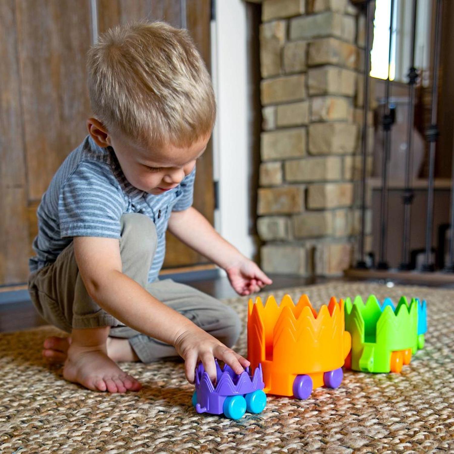 Hiding Hedgehogs, Apilar Y Anidar FatBrain Toys-4