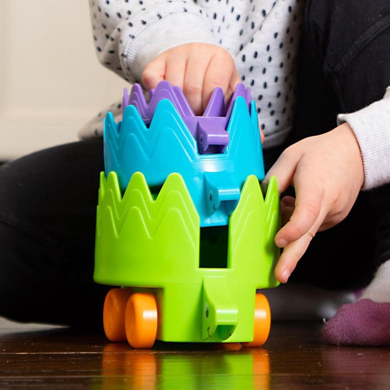 Hiding Hedgehogs, Apilar Y Anidar FatBrain Toys-6